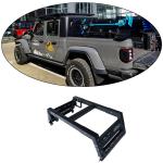 Step Bar Carbon Steel Black Powder Coating Overland Bed Rack for Jeep Wrangler
