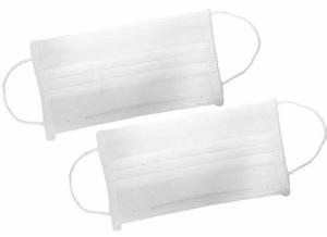 Wholesale White 3 Ply Disposable Face Mask For Dust Free Workshop / Food Industry from china suppliers