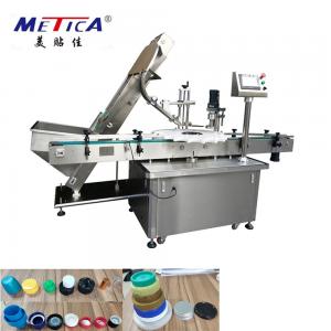 Wholesale Automatic Bottle Capping Machine for screw caps with cap feeder from china suppliers