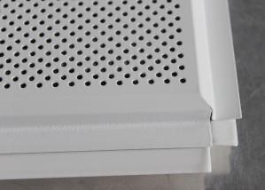 Wholesale Beveled Angle Lay In Acoustic Ceiling Tiles , Aluminium Commercial Ceiling from china suppliers