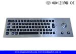 Backlight Panel mount rugged keypad Metal 65 full travel keys , integrated