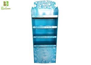 Wholesale Retail Cardboard Greeting Card Display Racks Only One Touch To Assemble from china suppliers