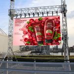 Die cast Aluminum Rental Led Display outdoor video display panel Advertising