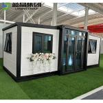 Corrugated Color Steel Sheet Modular Expandable Homes Anti Earthquake Windproof