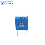 Square Through Hole Single Turn Cermet Trimmer Precision Potentiometer 3362 0.5w
