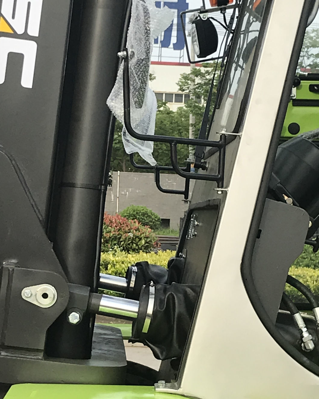 10ton Diesel Forklift with Attachment for Glass Warehouse Forklift