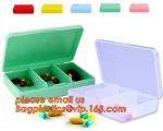 Premium 31 compartments plastic keyboard pill box for a month, Round Shape Pill