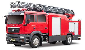 Wholesale Sitrak 18m Aerial Ladder Fire Truck with CAFS Extinguishing System from china suppliers