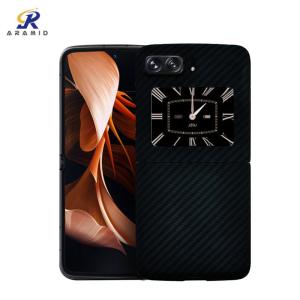 Wholesale Precision Cutout Full Camera Protection Kevlar Aramid Fiber Phone Case For Moto Razr from china suppliers