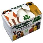 PVA White Earth Friendly Poop Bags , 30mic Water Soluble Biodegradable Bag