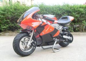 Wholesale Red Mini Gas Dirt Bikes 110cc , Electric Start Small Dirt Bikes Automatic Transmission from china suppliers