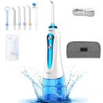 USB Charging Water Jet Flosser For Teeth 4 Cleaning Modes IPX7 Waterproof