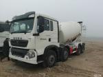 HOWO 380 Used Concrete Mixer Truck 6x4 With Hydraulic Tilting Drum