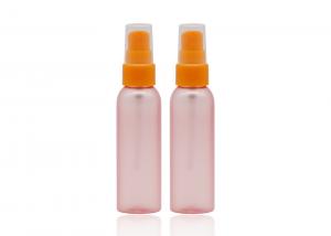 Wholesale Matte Pink 18mm 60ml Refillable Plastic Spray Bottles With Orange Fine Mist Pump from china suppliers
