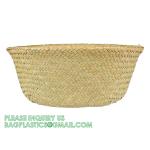 Home Decoration Basket For Plants Cotton Rope Woven Rattan Flower Pots Planter