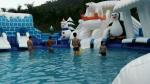 Kids Play Design Inflatable Large Pool Water Park Inflatable Water Park With