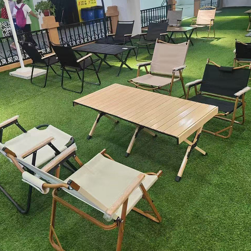 Outdoor folding chair camping chair Kermit chair square tube bold leisure seat portable camping chair