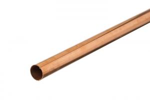 China 15mm Round Copper Pipe ASTM B88 , C12200 Copper Pipe For Air Conditioner on sale