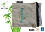 Black Anti Resistant Waterproof Wet Bag Single Drawstring / Zipper Available