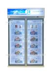 Vertical 5 Layers 2 Door Commercial Display Freezer -22 Degree