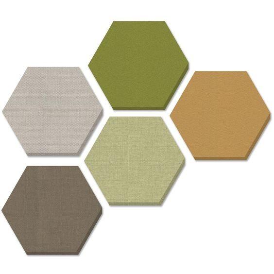 Soundproof Durable PET Panels Acoustic , Odorless Acoustic Polyester Fiber
