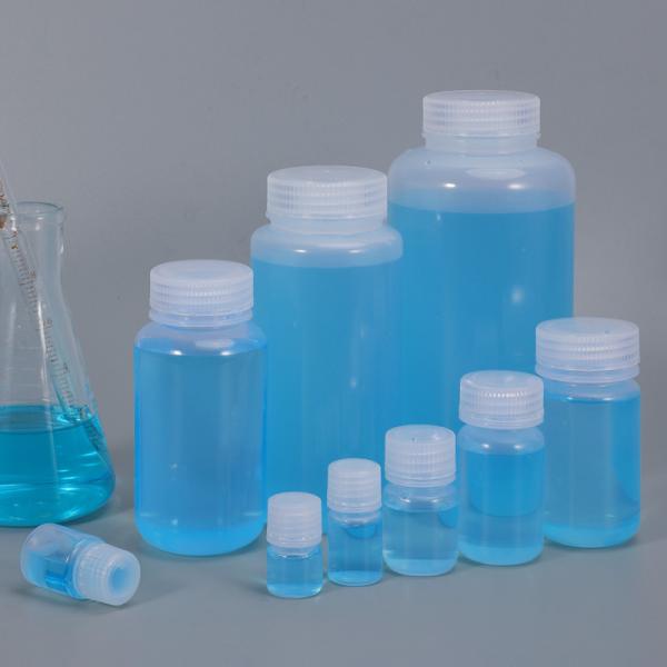 Transparent/Translucent/Brown Wide Mouth HDPE/PP Plastic Chemical Resistant