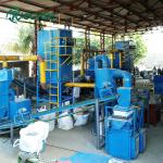 800-1000kg/H AC Radiator Recycling Plant Car Radiator Separating Machine