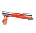 10mmx20mm Shank Through Hole Tungsten Carbide Drill Bit Spiral Flute