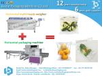 Vegetable packing in tray and sealed in bag for super market sales