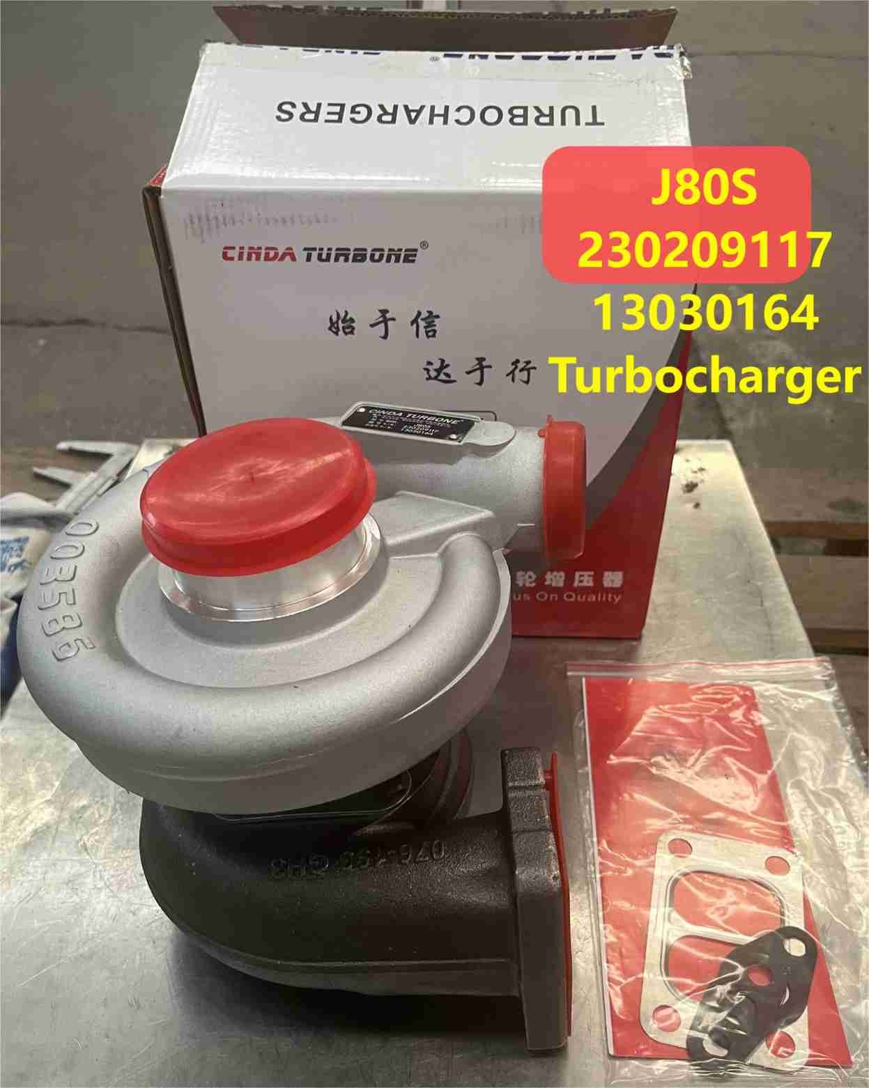 Supercharger 13030164 Weichai Engine Parts J80S 230209117 Turbocharger