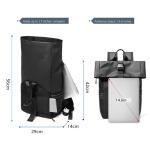 Physiological Curve Back Travel Waterproof Men Business Backpack 20-35 Litre