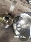 High Strength Open Die Forging Products Gear Blank Wheel For Machinery