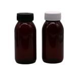 Custizable 180ML PET round sterile cough syrup oral liquid bottle with child