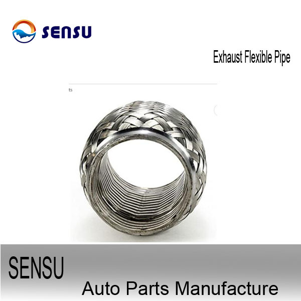 ID 1.75inch Stainless Steel Exhaust Flex Pipe Heat Resistance