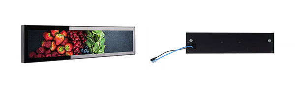 19 Inch Stretched Bar LCD Display Digital Shelf Edge Advertising Screen DV190FBM NB0