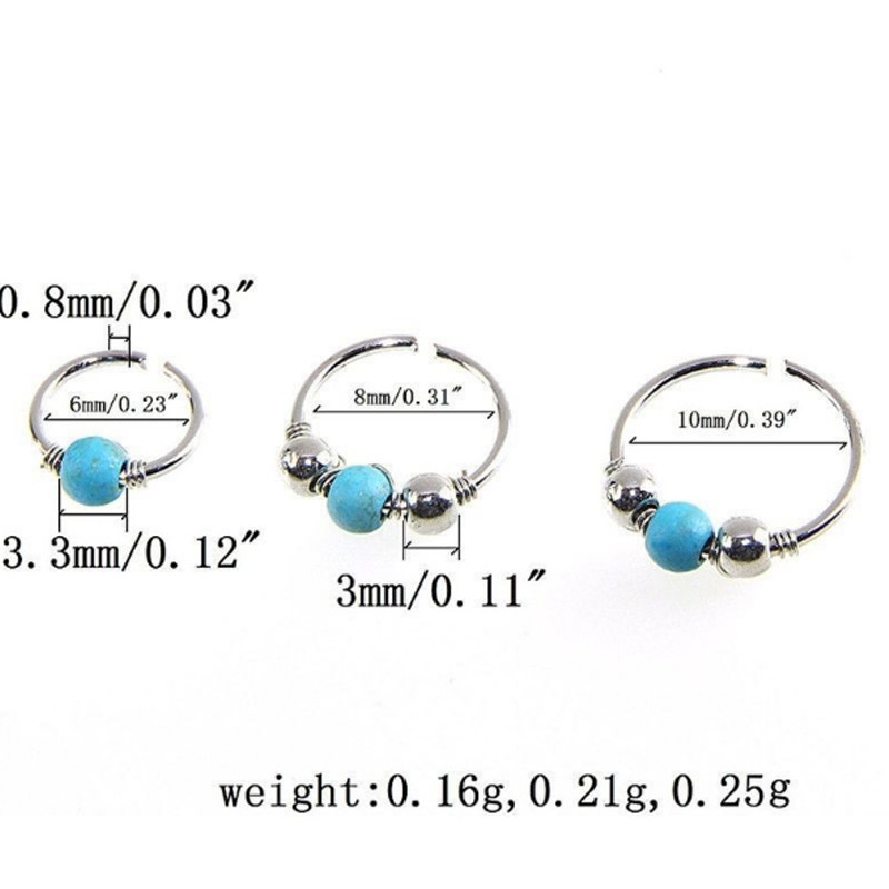 Fashion High Quality Nostril Hoop Nose Ring Nose Earring Piercing Hiphop Body Piercing Jewelry