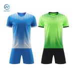 Dynamic Football Jersey Lightweight Breathable Fabric Weight 150gsm Pattern