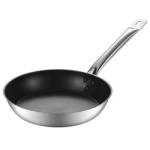 Hot Selling Double Bottom Stainless Steel Non Stick Frying Pan With Stainless