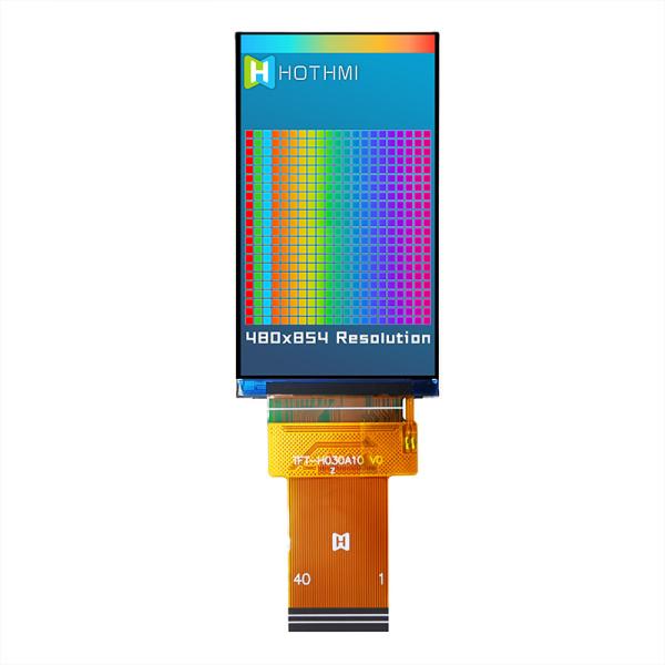 3 Inch 480x854 ST7703 TFT LCD Display SPI Wide Temperature For Industrial Control