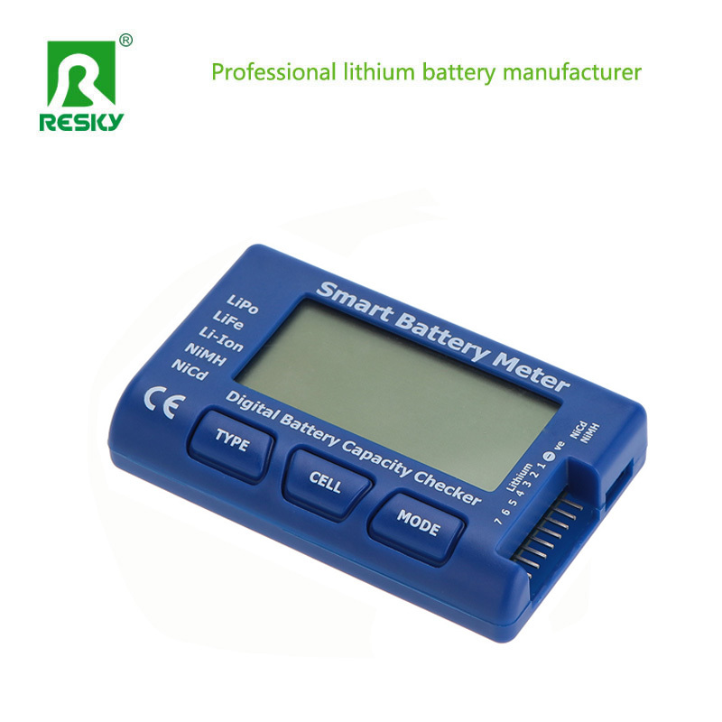 Multifunctional RC 5 In 1 Smart Battery Meter With Balance Discharge Tester