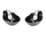 2.5L Anti Splash Enameled Livestock Drinking Troughs