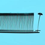 Polypropylene Plastic Tag Pins 15mm For Tight Knits