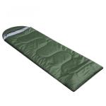 Outdoor Camping Hiking Envelope Sleeping Bag Army Green Waterproof Lightweight