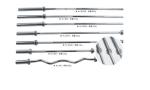 2 types of weightlifting bars or Olympic bars: men’s and women’s bars, olympic