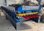 7 rib trapezoidal roofing sheet roll forming machine