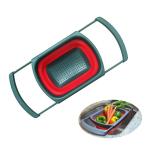Kitchen Collapsible Colander Over The Sink Strainer 6 Quart Capacity Dishwasher