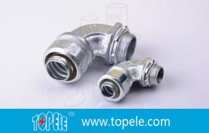 Wholesale Zinc 90 Degree Liquid Tight Angle Connector Link Pipe from china suppliers