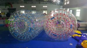 Wholesale 1.0mm PVC / TPU Funny Blow Up Water Toy Inflatable Cylindrical Roller from china suppliers