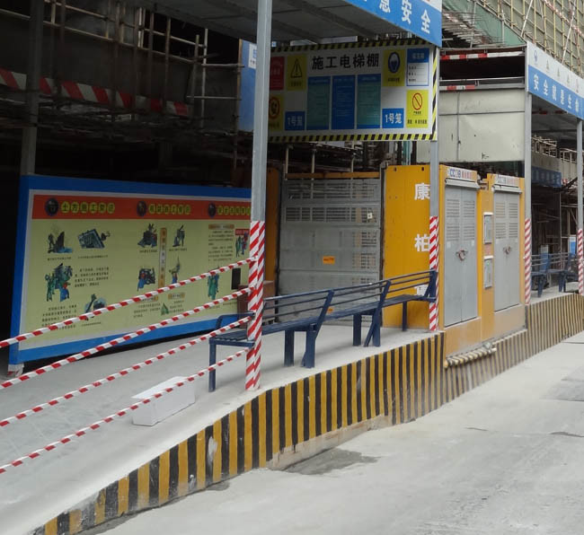 Modular Efficient Material Hoist Lift , Safe Hoisting Equipment In Construction