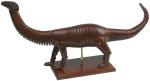 Dinosaur / Diplodoucus Animal Manikin Wooden Artist Model Chinese Juniper